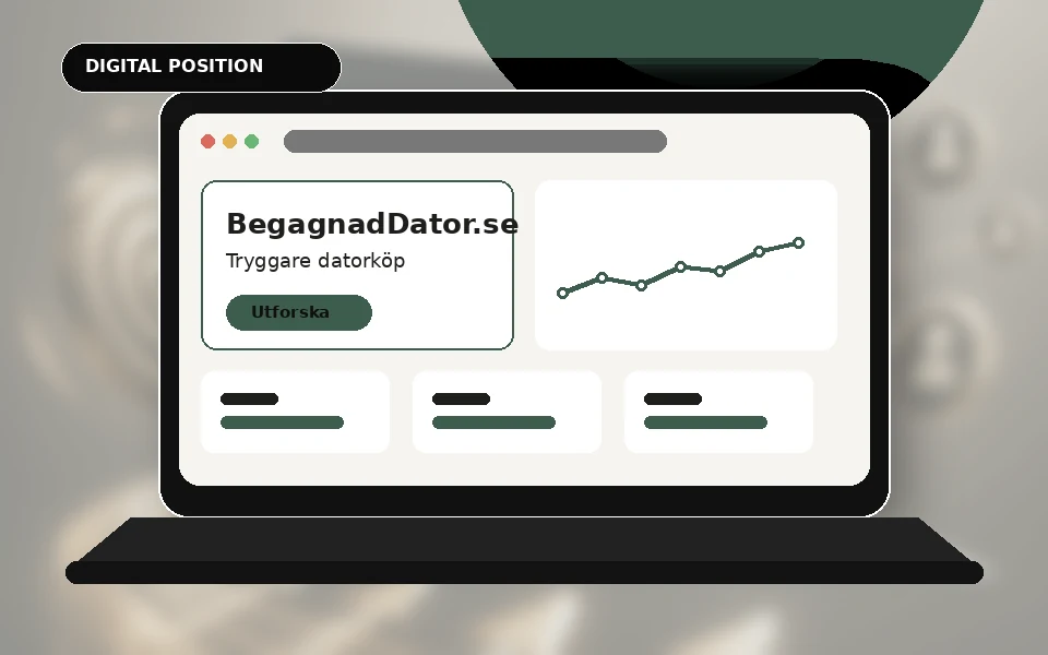 Visualisering av BegagnadDator.se